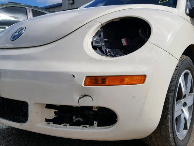 3VWRG31C16M410032 - 2006 VOLKSWAGEN NEW BEETLE 奶油色 照片 9