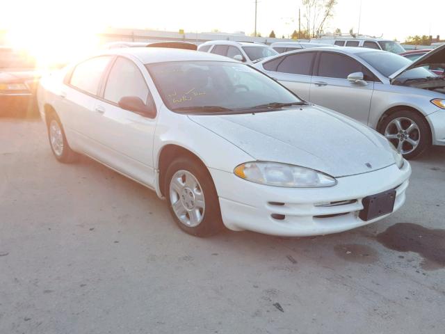 2B3HD46R93H559780 - 2003 DODGE INTREPID S WHITE photo 1