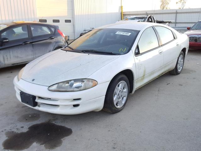 2B3HD46R93H559780 - 2003 DODGE INTREPID S WHITE photo 2