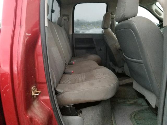 1D7KS28C16J245539 - 2006 DODGE RAM 2500 S 勃艮第红 照片 6