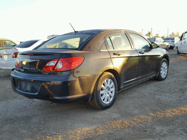 1C3LC46K78N193710 - 2008 CHRYSLER SEBRING LX BLACK photo 4