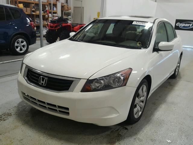 1HGCP2F86AA137104 - 2010 HONDA ACCORD EXL WHITE photo 2