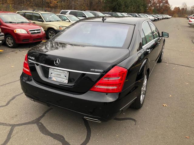 WDDNG9FB7AA295436 - 2010 MERCEDES-BENZ S 400 BLACK photo 4