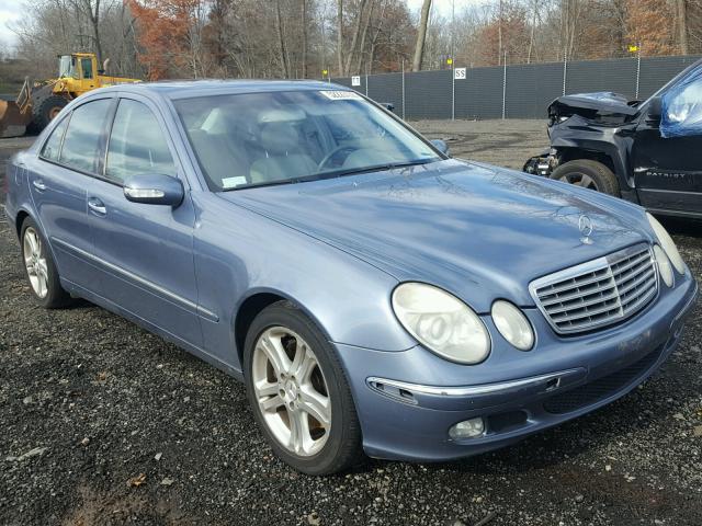 WDBUF83JX4X161650 - 2004 MERCEDES-BENZ E 500 4MAT BLUE photo 1