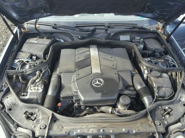 WDBUF83JX4X161650 - 2004 MERCEDES-BENZ E 500 4MAT BLUE photo 7