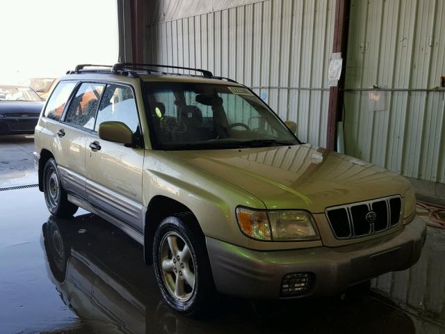 JF1SF65572H726513 - 2002 SUBARU FORESTER S TAN photo 1