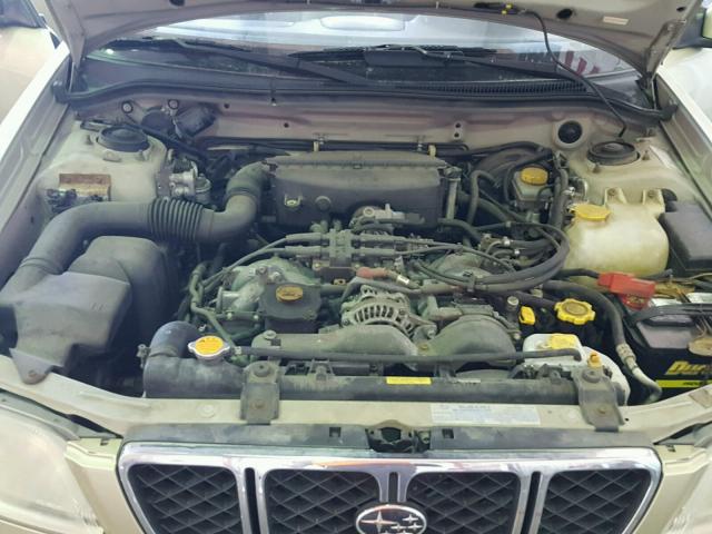 JF1SF65572H726513 - 2002 SUBARU FORESTER S TAN photo 7