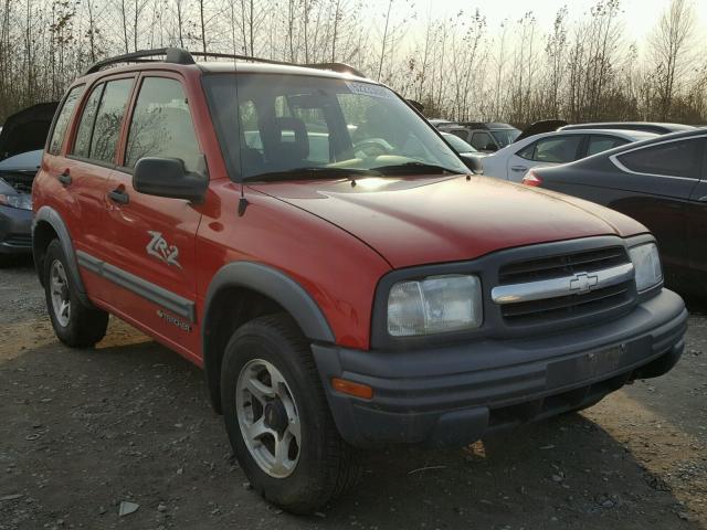 2CNBJ734426914481 - 2002 CHEVROLET TRACKER ZR RED photo 1