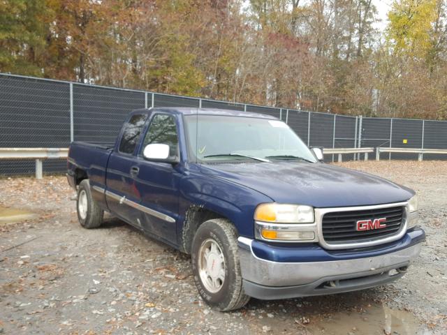 2GTEC19V1X1533782 - 1999 GMC NEW SIERRA BLUE photo 1