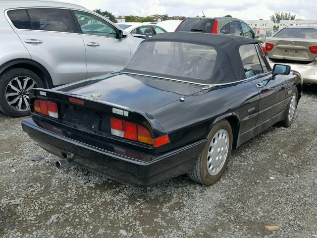 ZARBC5701J1059045 - 1988 ALFA ROMEO SPIDER QUA Қара фото 4