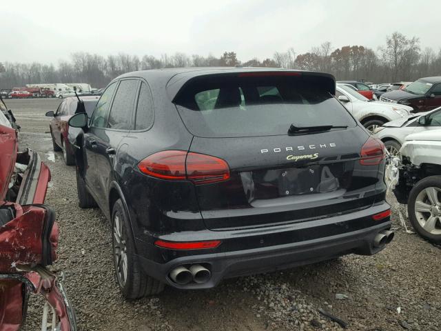 WP1AE2A28HLA75023 - 2017 PORSCHE CAYENNE SE BLACK photo 3