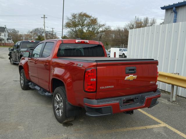 1GCGTCE32F1267069 - 2015 CHEVROLET COLORADO Z BURGUNDY photo 3