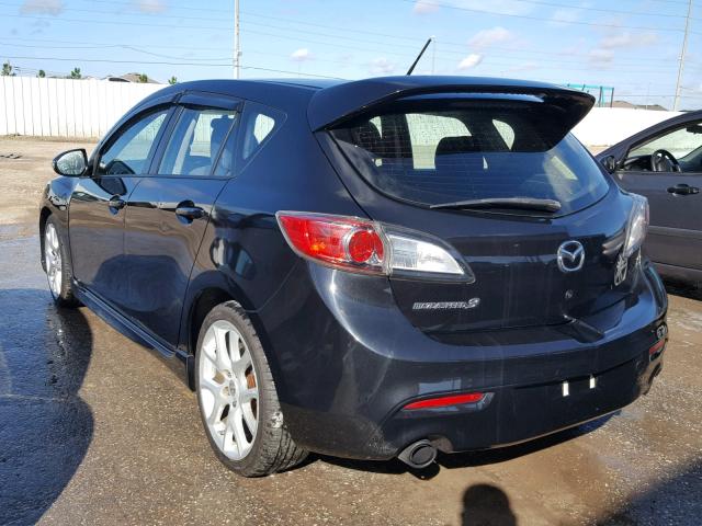 JM1BL1K34B1498455 - 2011 MAZDA SPEED 3 黑色 照片 3