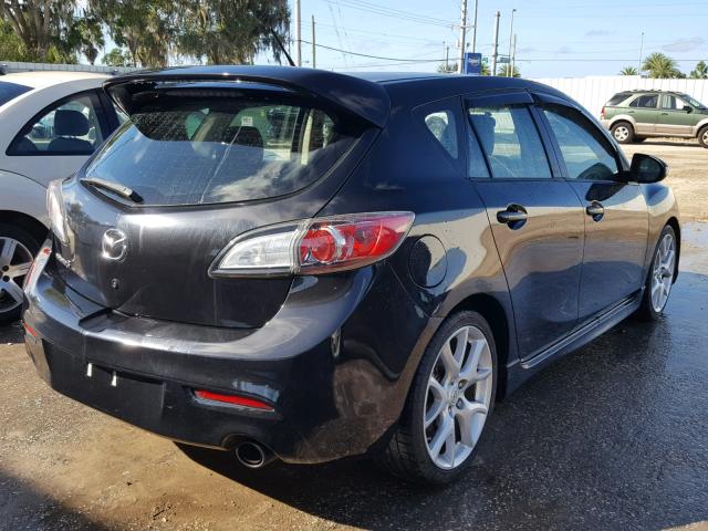 JM1BL1K34B1498455 - 2011 MAZDA SPEED 3 黑色 照片 4