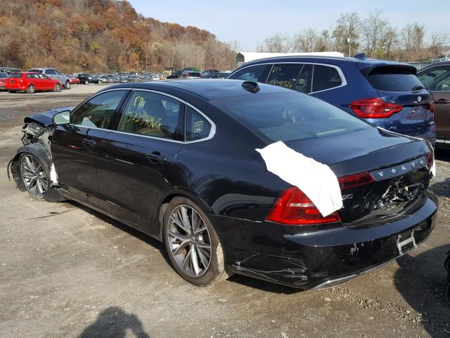 LVY992MK9JP004733 - 2018 VOLVO S90 T6 BLACK photo 3