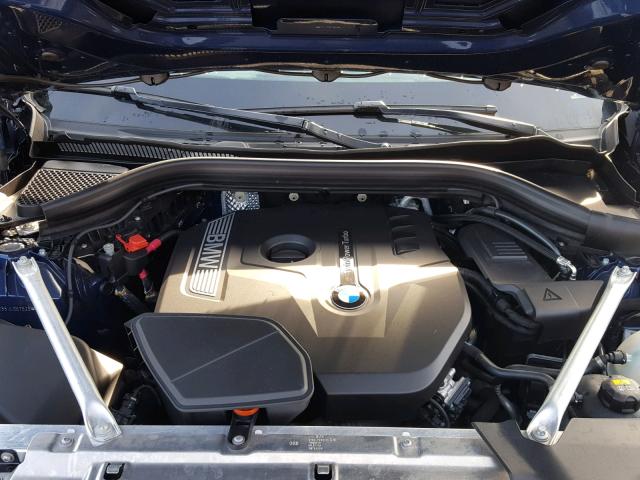 5UXTR9C55JLD67525 - 2018 BMW X3 XDRIVEM 蓝色 照片 7