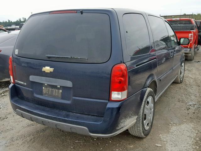 1GNDV23L56D160212 - 2006 CHEVROLET UPLANDER L 蓝色 照片 4