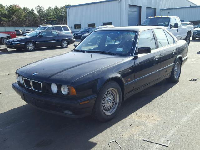 WBAHD6323SGK85808 - 1995 BMW 525 I AUTO BLACK photo 2