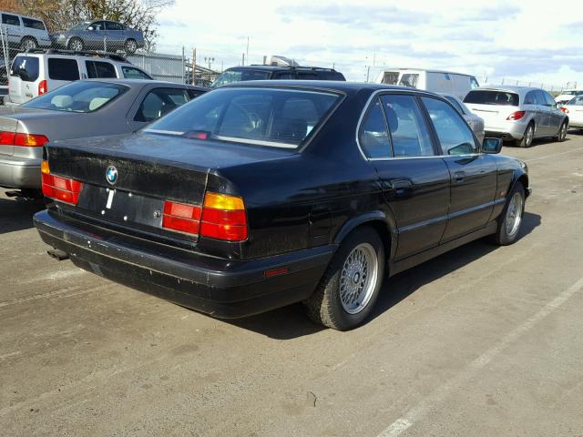 WBAHD6323SGK85808 - 1995 BMW 525 I AUTO BLACK photo 4