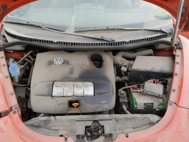 3VWCK21Y63M315486 - 2003 VOLKSWAGEN NEW BEETLE 橙色 照片 7