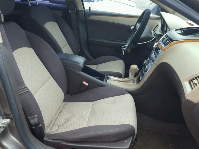 1G1ZC5E06CF107150 - 2012 CHEVROLET MALIBU 1LT BEIGE photo 5