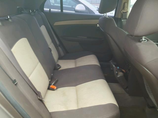 1G1ZC5E06CF107150 - 2012 CHEVROLET MALIBU 1LT BEIGE photo 6