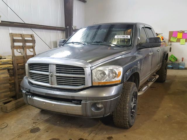 3D7LX39CX6G169444 - 2006 DODGE RAM 3500 GRAY photo 2