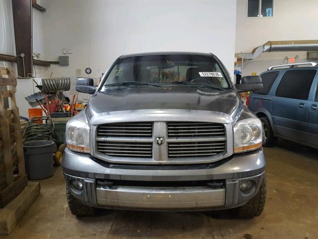 3D7LX39CX6G169444 - 2006 DODGE RAM 3500 GRAY photo 9