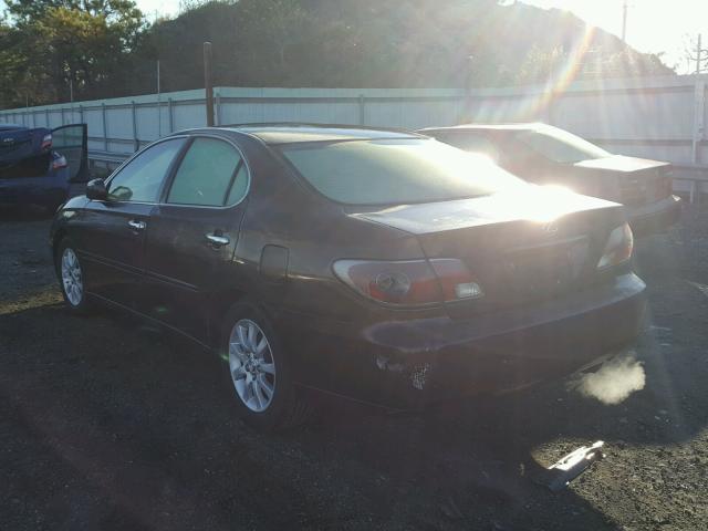 JTHBF30G425024716 - 2002 LEXUS ES 300 MAROON photo 3