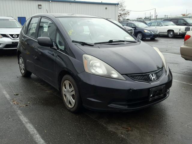 JHMGE8H25AC017816 - 2010 HONDA FIT შავი ფოტო 1