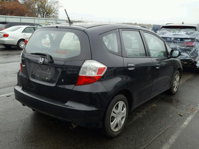 JHMGE8H25AC017816 - 2010 HONDA FIT შავი ფოტო 4