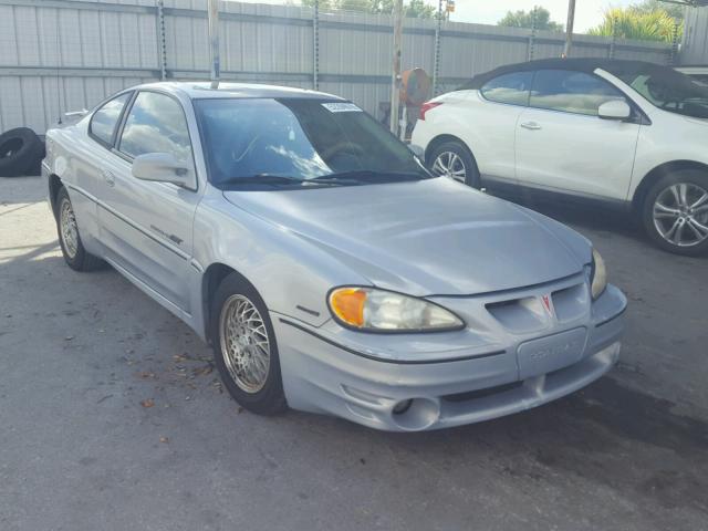 1G2NV12E2YM834110 - 2000 PONTIAC GRAND AM G SILVER photo 1