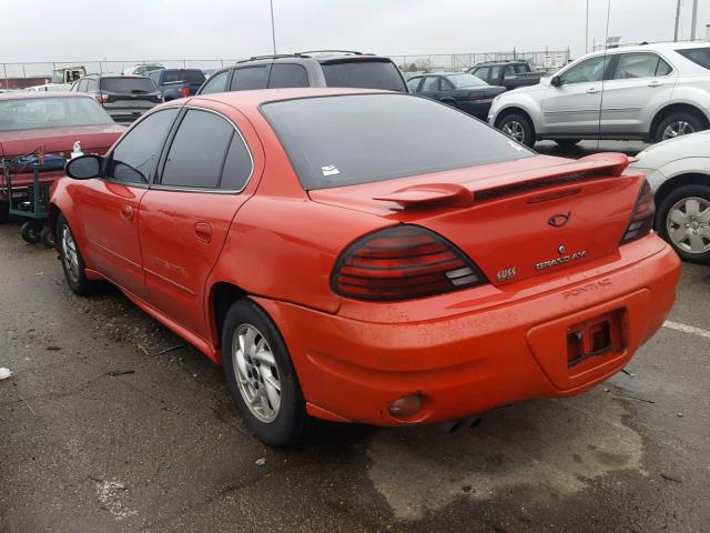 1G2NF52EX4C240742 - 2004 PONTIAC GRAND AM S Կարմիր լուսանկար 3