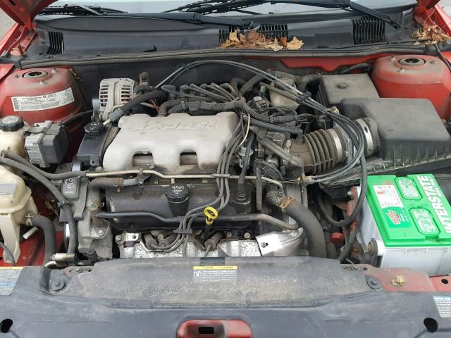 1G2NF52EX4C240742 - 2004 PONTIAC GRAND AM S Կարմիր լուսանկար 7