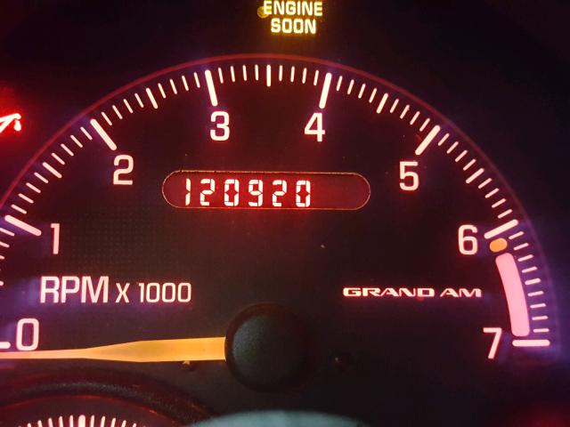 1G2NF52E04M542132 - 2004 PONTIAC GRAND AM S BROWN photo 8