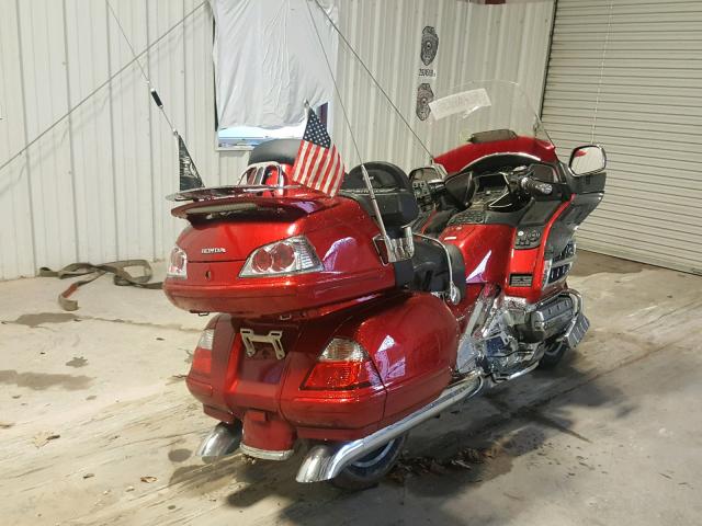 1HFSC47LX8A706735 - 2008 HONDA GL1800 RED photo 4