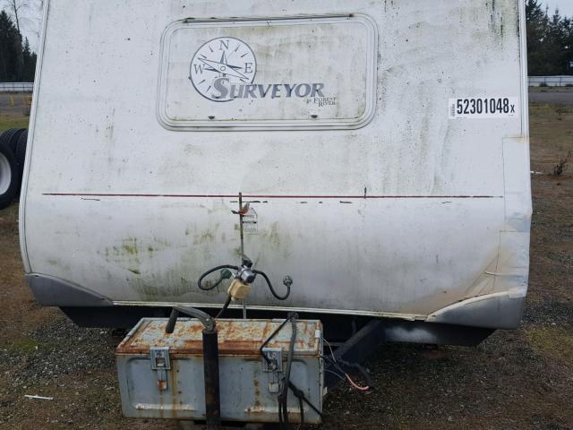 4X4TSVV255L005905 - 2005 WILDWOOD SURVEYOR WHITE photo 7