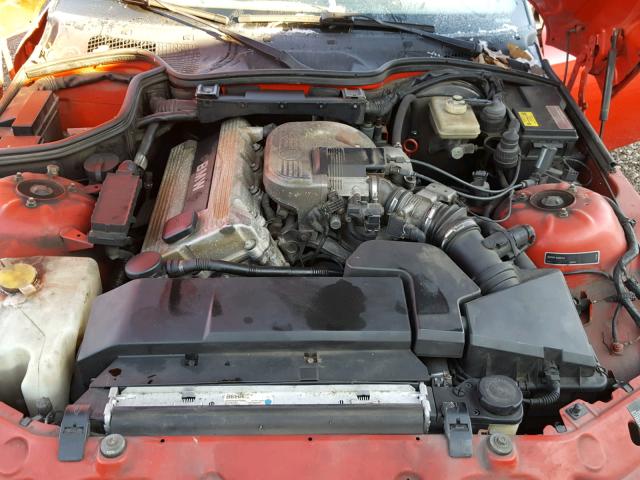 4USCH7323VLE01864 - 1997 BMW Z3 1.9 RED photo 7