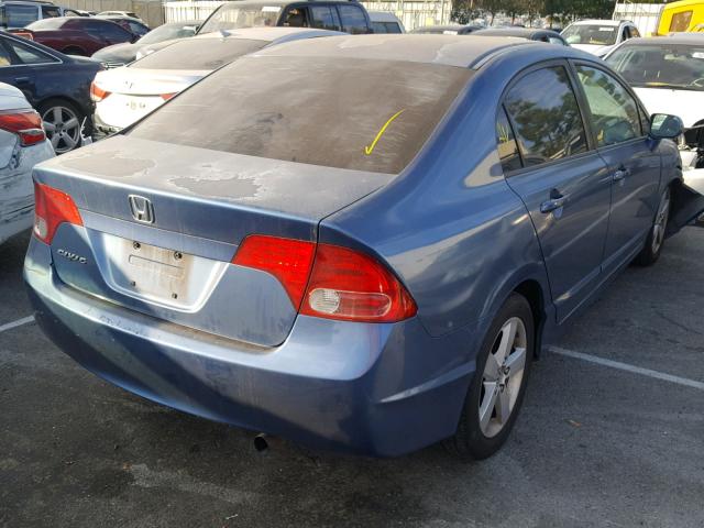 2HGFA169X8H518564 - 2008 HONDA CIVIC EXL 蓝色 照片 4