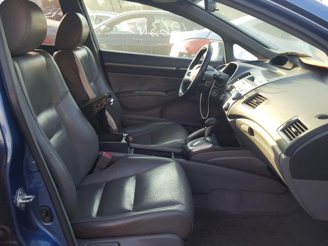 2HGFA169X8H518564 - 2008 HONDA CIVIC EXL 蓝色 照片 5