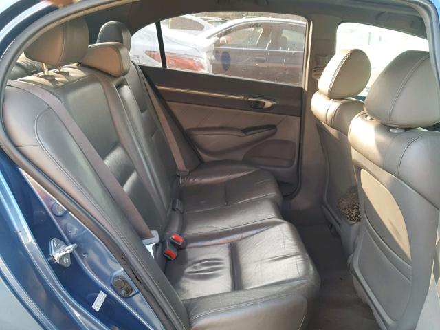 2HGFA169X8H518564 - 2008 HONDA CIVIC EXL 蓝色 照片 6