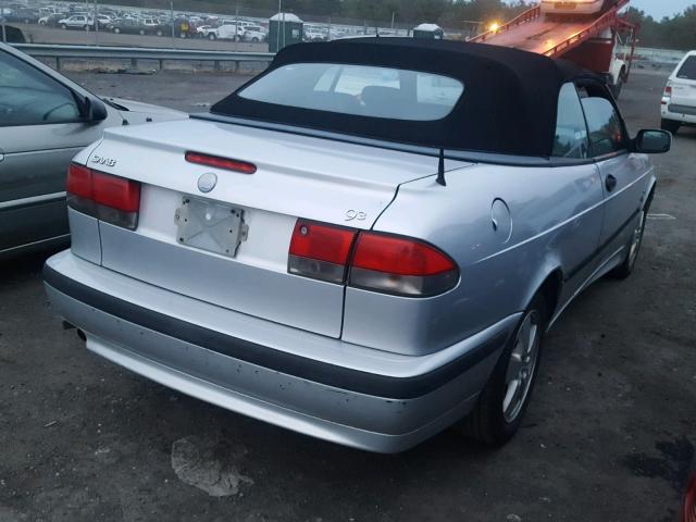 YS3DF78K537003592 - 2003 SAAB 9-3 SE SILVER photo 4