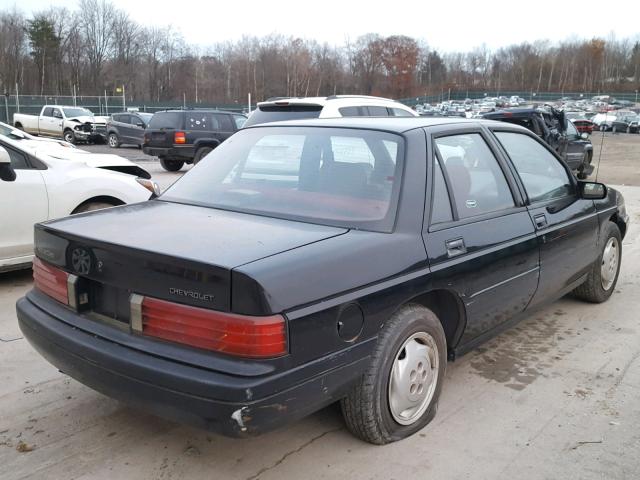 1G1LD55M4TY175697 - 1996 CHEVROLET CORSICA BLACK photo 4