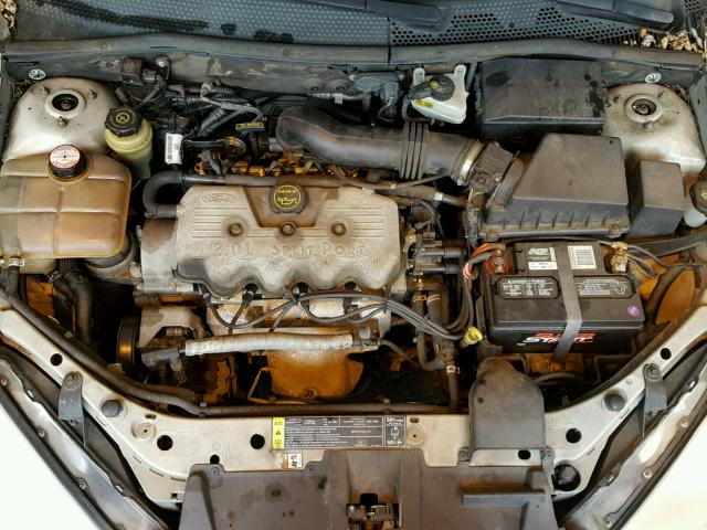 1FAFP33PX1W189731 - 2001 FORD FOCUS LX SILVER photo 7