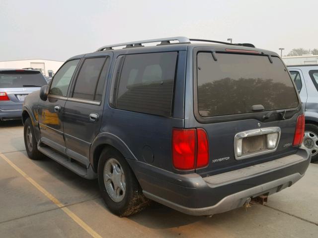5LMPU28L2XLJ10174 - 1999 LINCOLN NAVIGATOR Көк фото 3