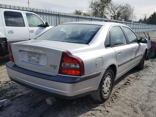 YV1TS97D9X1021528 - 1999 VOLVO S80 SILVER photo 4