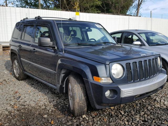 1J8FF48W77D330920 - 2007 JEEP PATRIOT LI BLUE photo 1