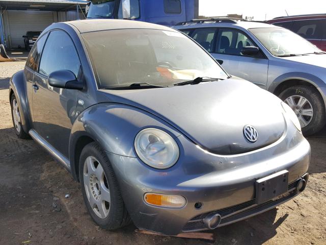3VWDD21C22M415036 - 2002 VOLKSWAGEN NEW BEETLE 蓝色 照片 1