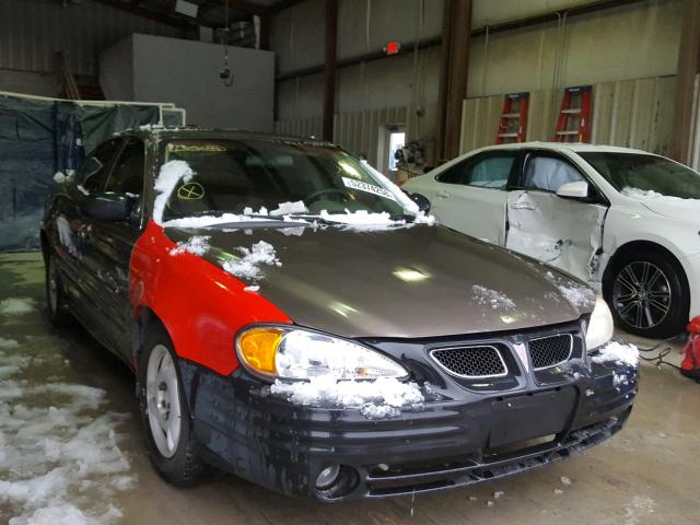 1G2NE52F42C158871 - 2002 PONTIAC GRAND AM S 棕色 照片 1