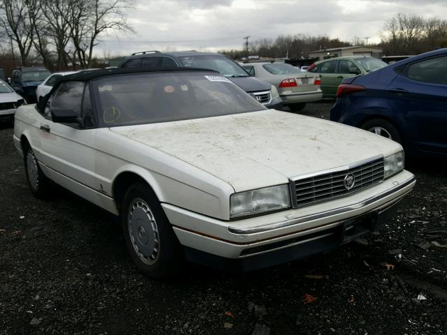 1G6VS3388MU125445 - 1991 CADILLAC ALLANTE WHITE photo 1